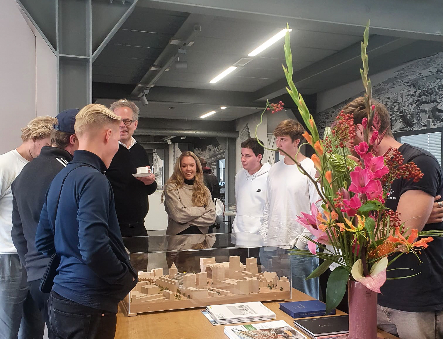 KCAP Rotterdam Visited by Students, from ETH Zürich